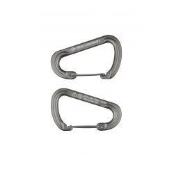 Sea   Summit Accessory Carabiner Large Titanium 2pcs Karabinhage