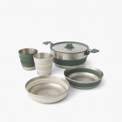 Sea   Summit Detour Stainless Steel One Pot Cook Set    Piece  3l Pot Tilbehør Til Camping