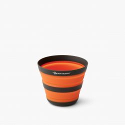 Sea   Summit Frontier   Collapsible Cup Orange Puffin   Bill Orange Krus