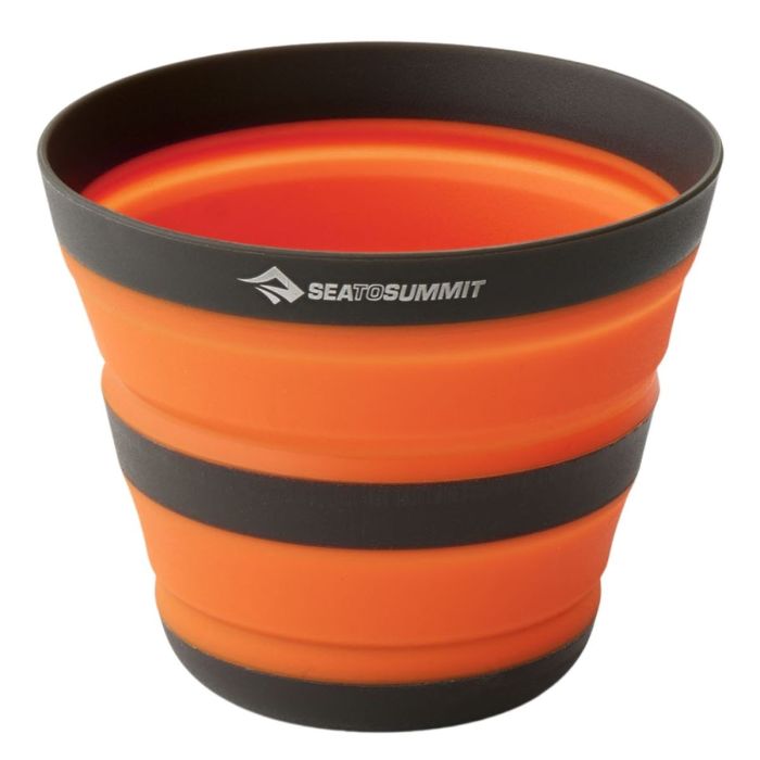 Sea   Summit Frontier   Collapsible Cup Orange Puffin   Bill Orange