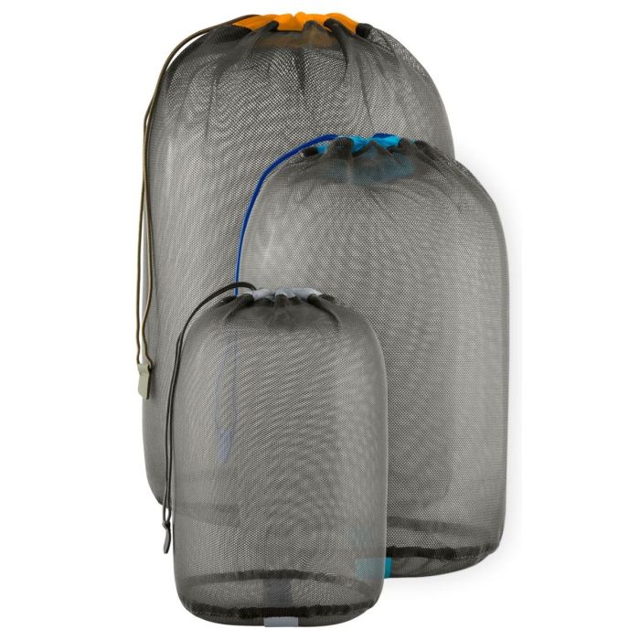 Sea   Summit Mesh Stuff Sack Set    Piece      13l