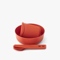 Sea   Summit Passage Dinnerware Set  1p     Piece  Spicy Orange Service
