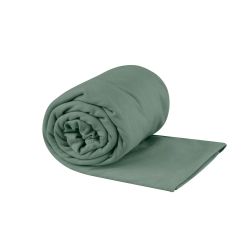 Sea   Summit Pocket Towel  -large Sage Håndklæde