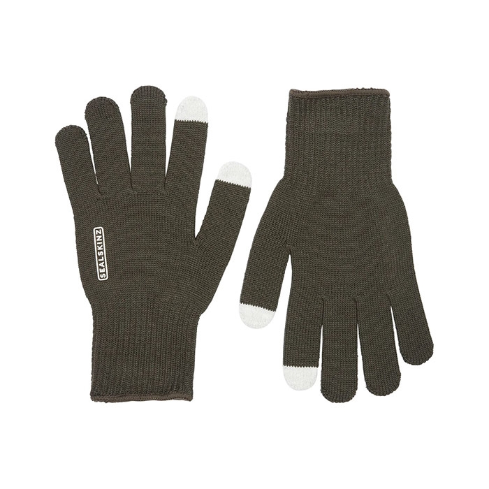 Sealskinz Hanworth Merino Handsker-grøn Handsker