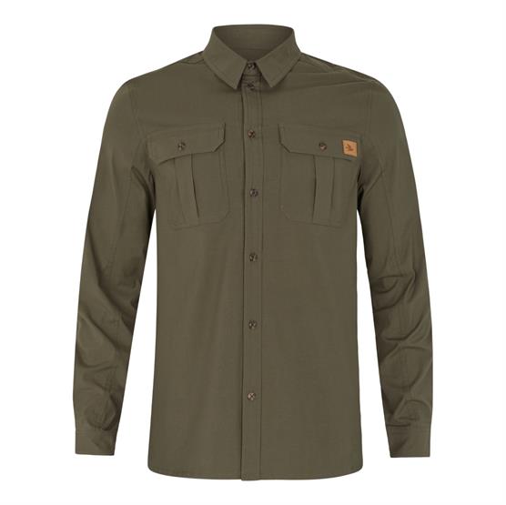 Seeland Selous     Cargo Shirt Mens  Grape Leaf