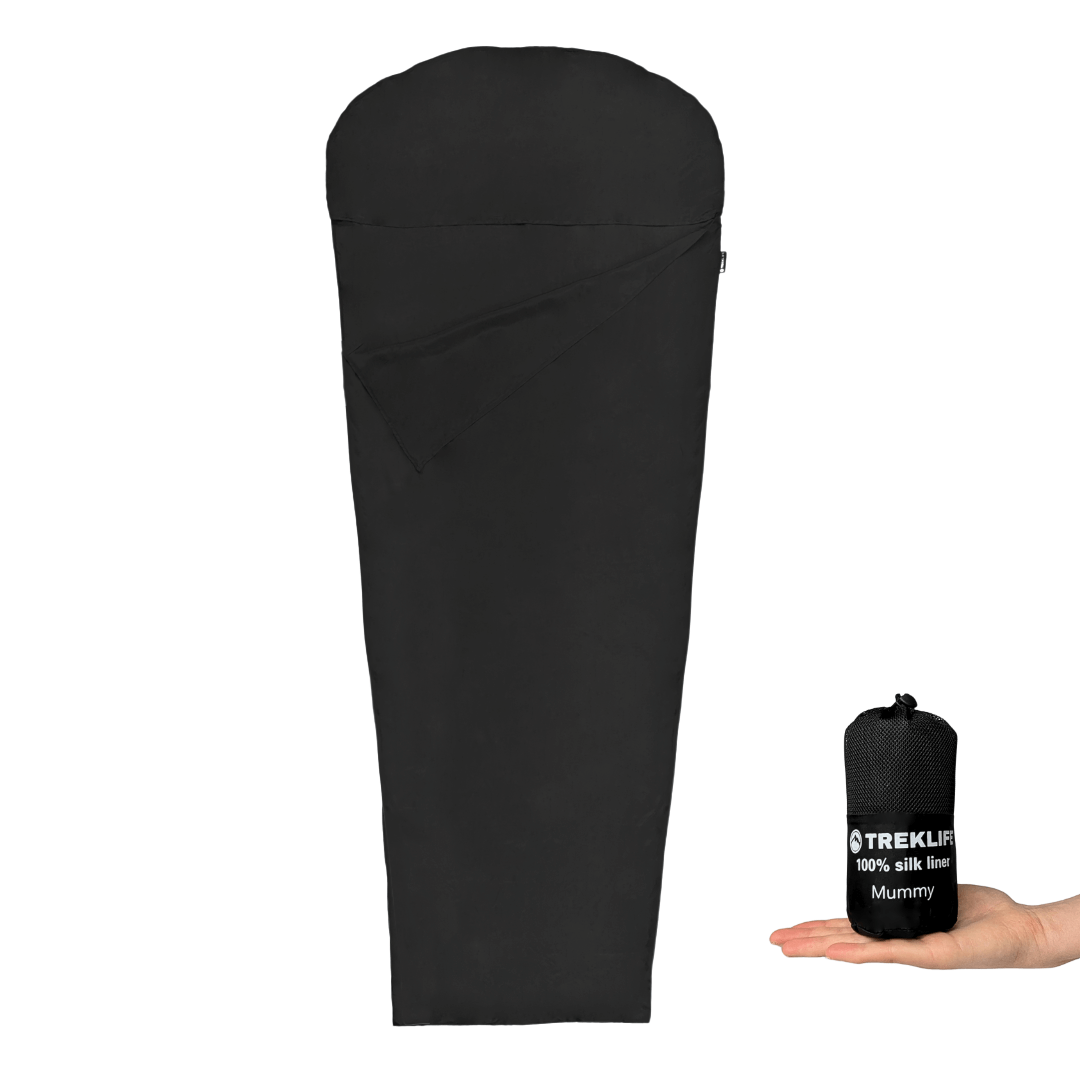 Silkelagenpose Treklife Silk Liner Mummy