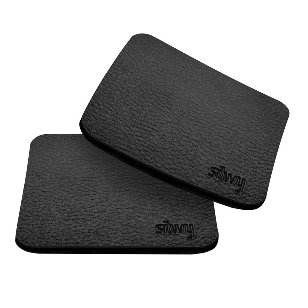 Silwy Metal-nano-gel-pads Nano-gel-pads Square Black   Stk