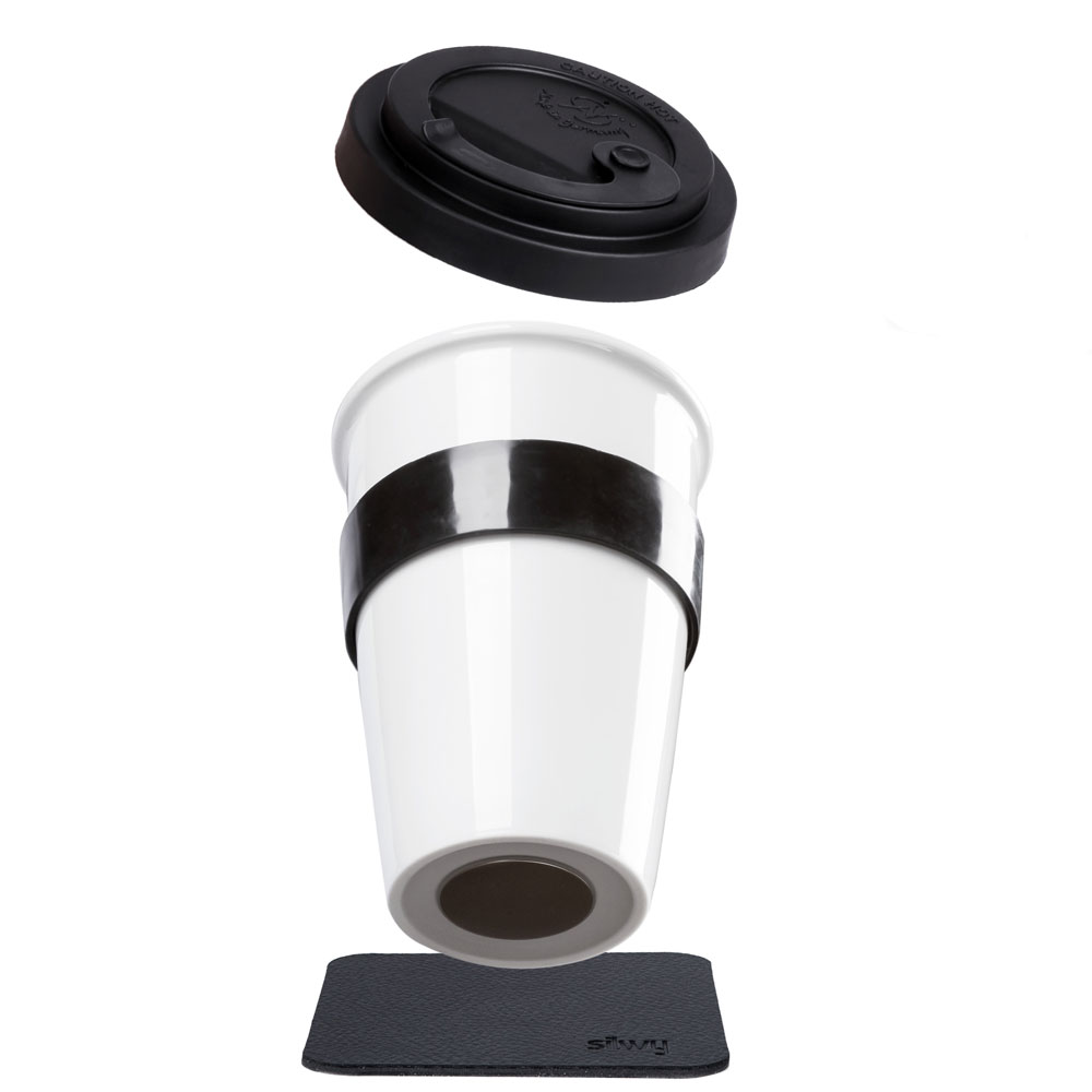 Silwy Porcelæn Service Med Magnet Kop