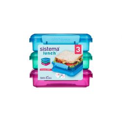 Sistema Sandwich Box 3pack 450ml Madkasse
