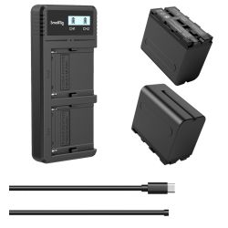 Smallrig 3823  -f970 Battery   Charger Kit Batteri