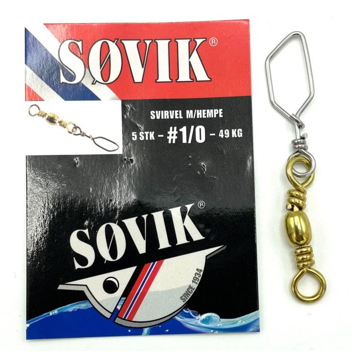 Søvik Svirvler   Hægte Messing
