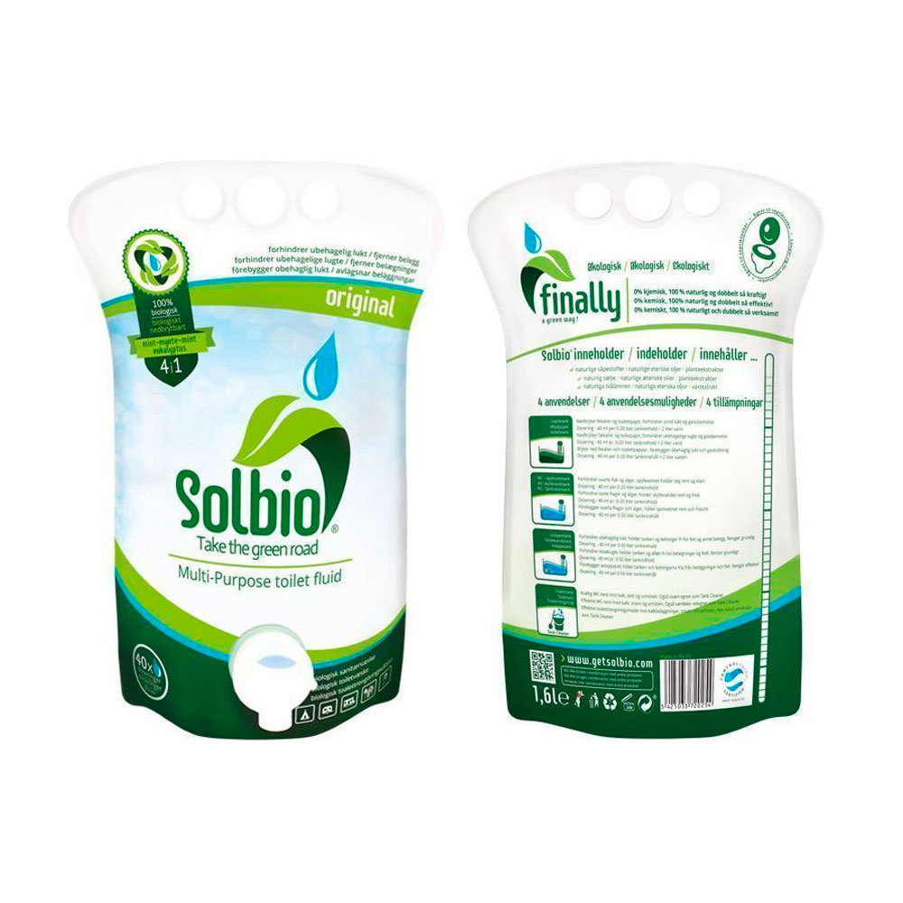Solbio Toilet Fluid     Liter Bionedbrydeligt