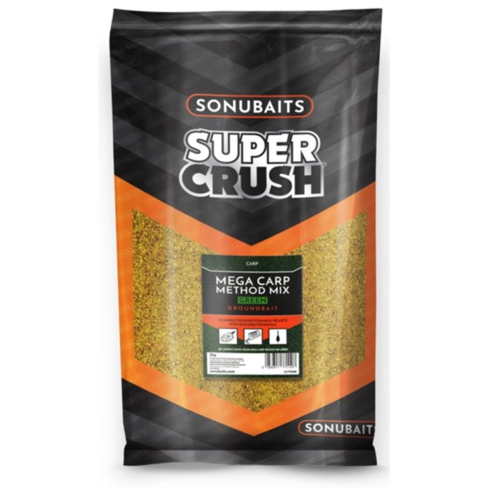 Sonubaits Super Crush Mega Carp Method Mix Green 2kg