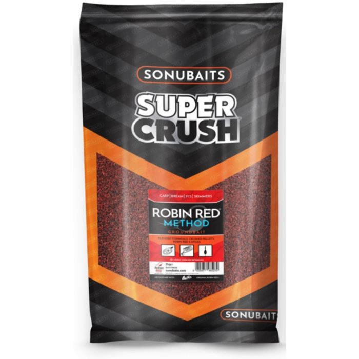 Sonubaits Super Crush Robin Red Method Mix 2kg