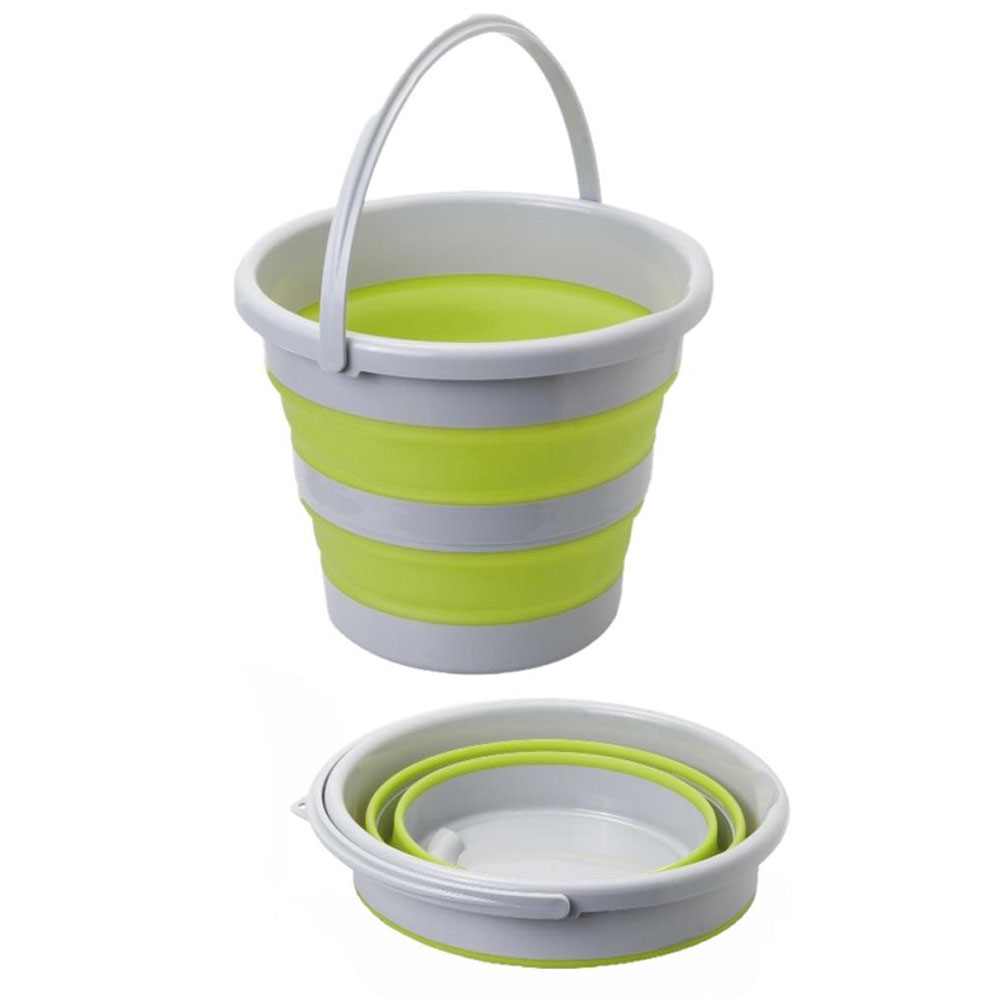 Spand Foldbar 10 Liter Green Grey