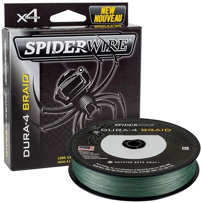 Spiderwire Dura-  Braid Mossgreen  150m-  14mm   11 8kg Fletline   Fireline