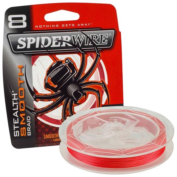 Spiderwire Stealth 240m Rød    40     49     Fletline   Fireline