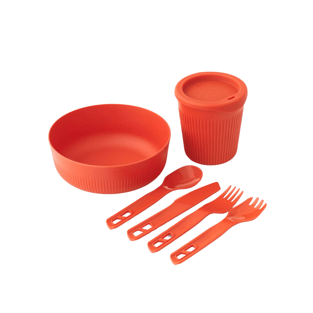 Spisesæt Sea   Summit Passage Dinnerware Set   Dele Orange