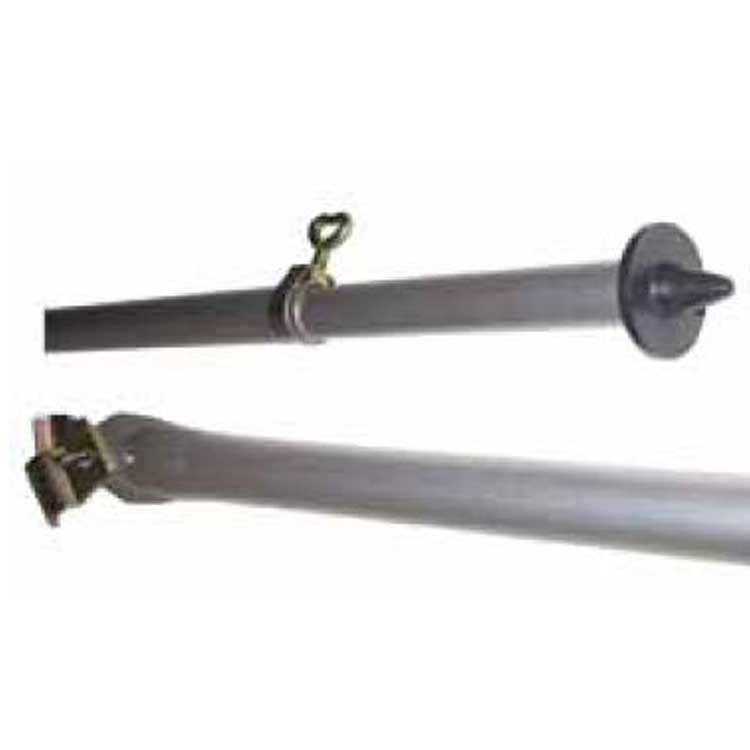 Støttestang Aluminium Med Klemmebeslag  170-260