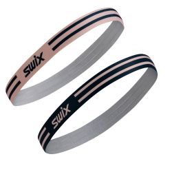Swix Vantage Elastic Hairbands 2pk Dark Navy Peach Whip Str    Elastik