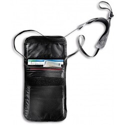 Tatonka Skin Folded Neck Pouch Black Str  Stk  Pung