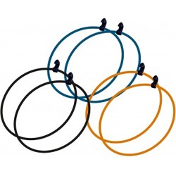 Tatonka   Silicone Strap Round 6pcs Assorted Elastik