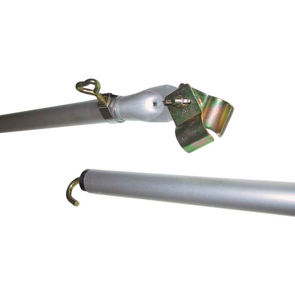 Teltoverligger Aluminium    Beslag   Krog 170-260