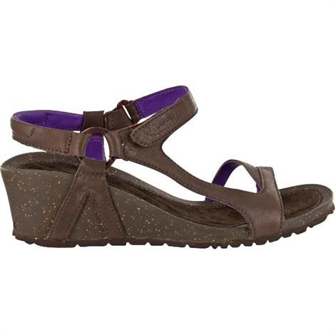 Teva Cabrillo Universal Wedgeleather Dame  Chocolate Brown