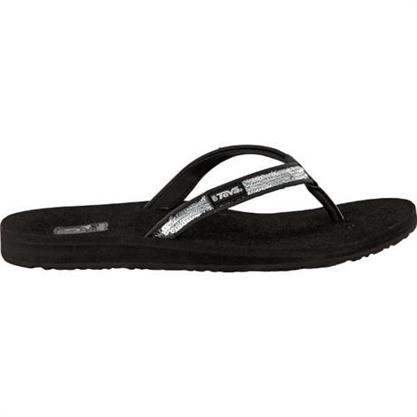 Teva Contoured Ribbon Mush Paparazzi Dame  Silver