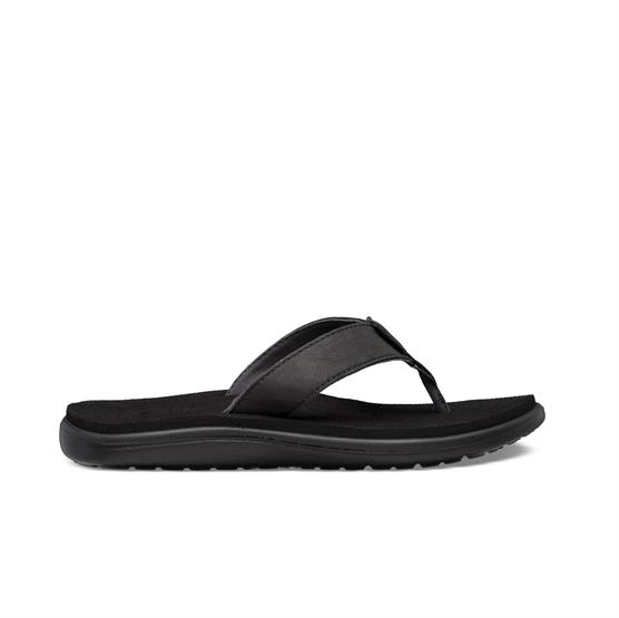 Teva Voya Flip Læder Sandaler til Dame - Sort