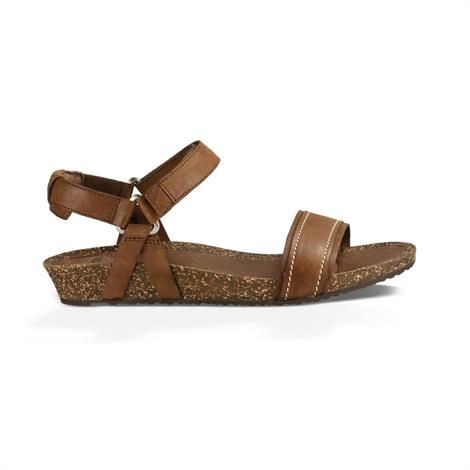 Teva Ysidro Stitch Sandal Dame  Brown