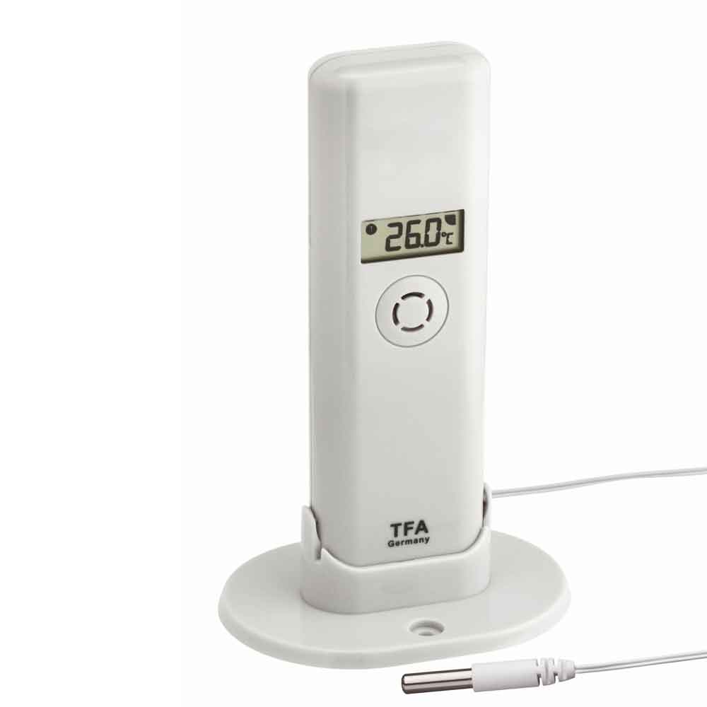 Termo-hygro Sensor Med Ledningsføler Til Weather Hub Wifi Vejrstation