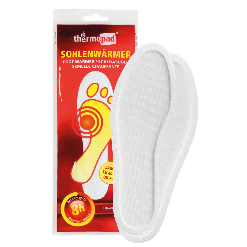 Thermopad Varmesåler  Pakke Med   Stk      Size 36-37