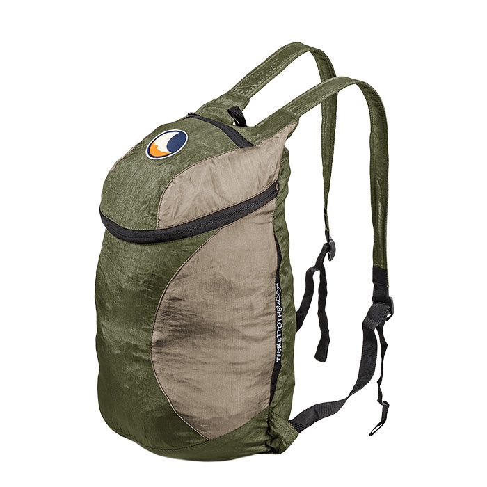 Ticket   The Moon Backpack Mini 15l-army Green   Khaki Hverdagstasker