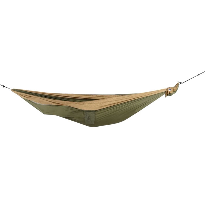 Ticket   The Moon King Size Hængekøje  Army Green   Brown Hængekøje