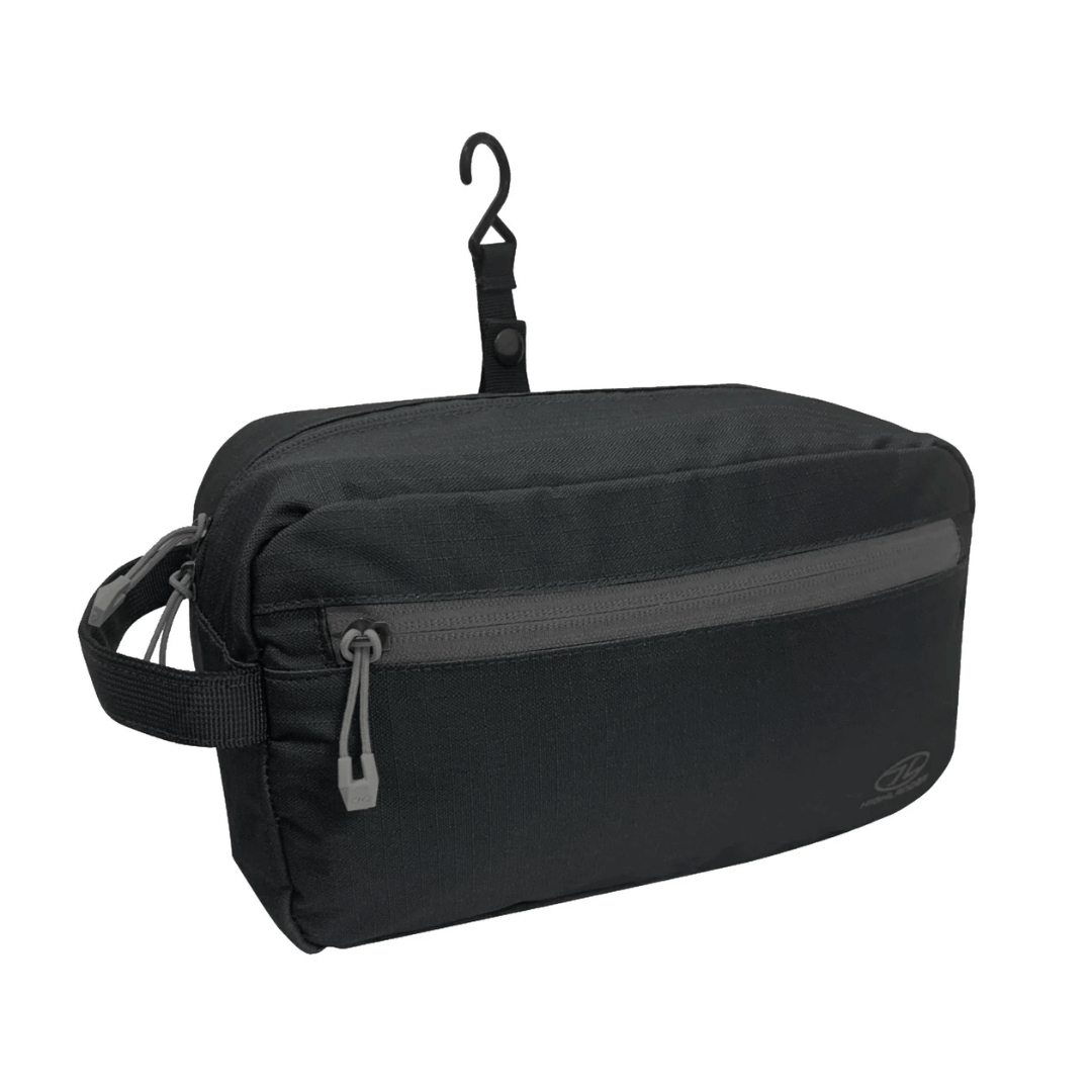Toilettaske Highlander Sancho Toiletry Kit Sort