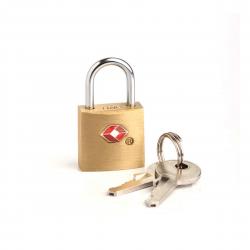 Travelblue Travel Sentry Approved Key Lock  Gold Hængelås
