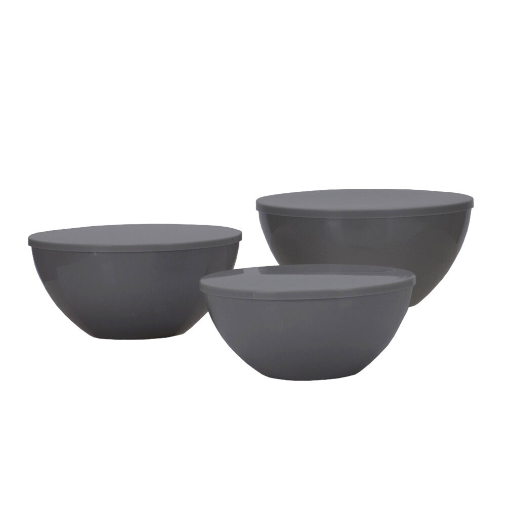 Travellife Palma Skålesæt   Stk  Inkl  Låg Dark Grey