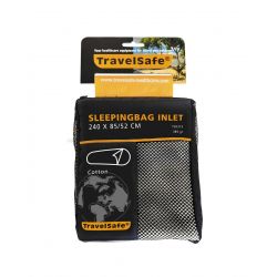 Travelsafe Sleepingbag Inlet Cotton Mummy Lagenpose