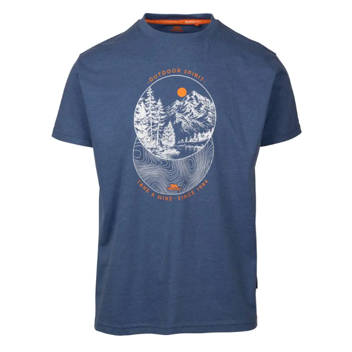 Trespass Flagel  -shirt Indigo Blue Marl