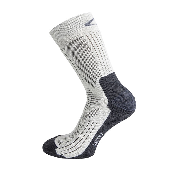 Ulvang Aktiv Varme Uldstrømper  Vanilla Charcoal Melange-34-36 Sokker
