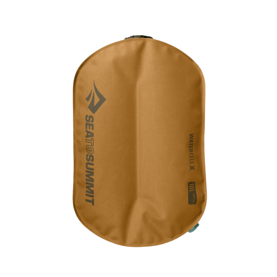 Vandbeholder Med Brusehoved Sea   Summit Watercell   10 Liter Brun