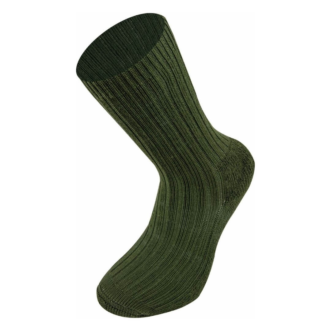 Vandresokker Highlander Combat Sock Uld Grøn