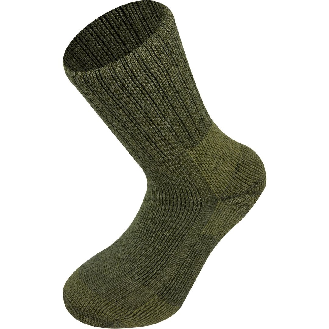 Vandresokker Norwegian Army 80  Uld Grøn