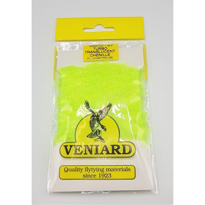 Veniard Turbo Translucent Chenille    Chartreuse