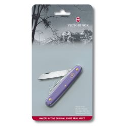 Victorinox Floral Knife Purple With Straight Blade 55     Kniv