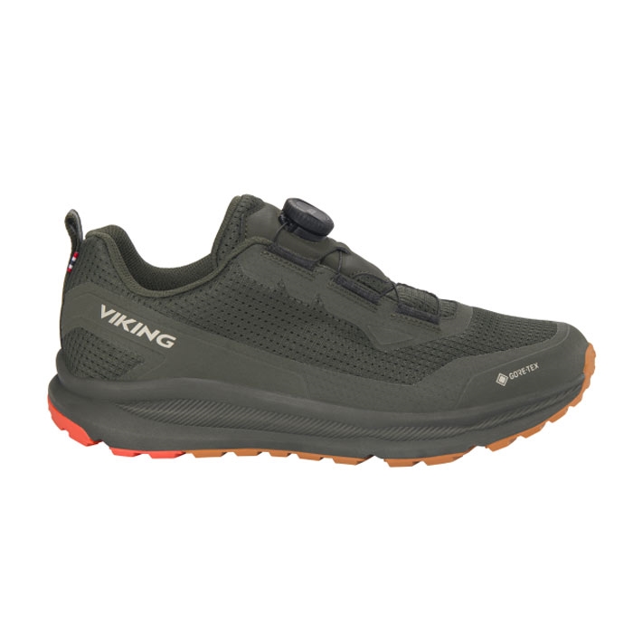 Viking Motion Low Gtx Boa Herre   Mænd  Pine Red-42 Vandresko