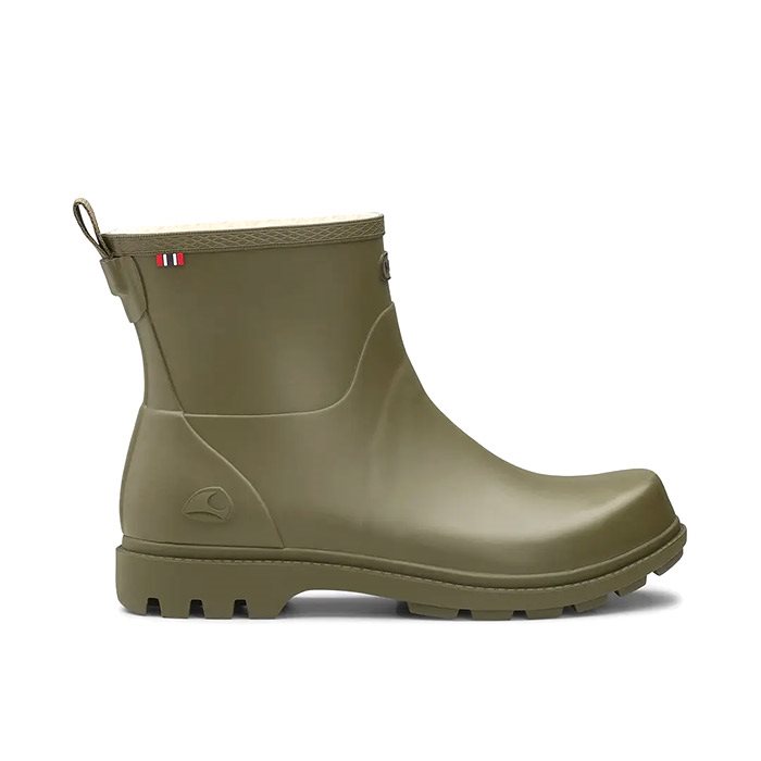 Viking Noble Kvinder   Damer Lav Gummistøvle  Olive-37 Gummistøvler