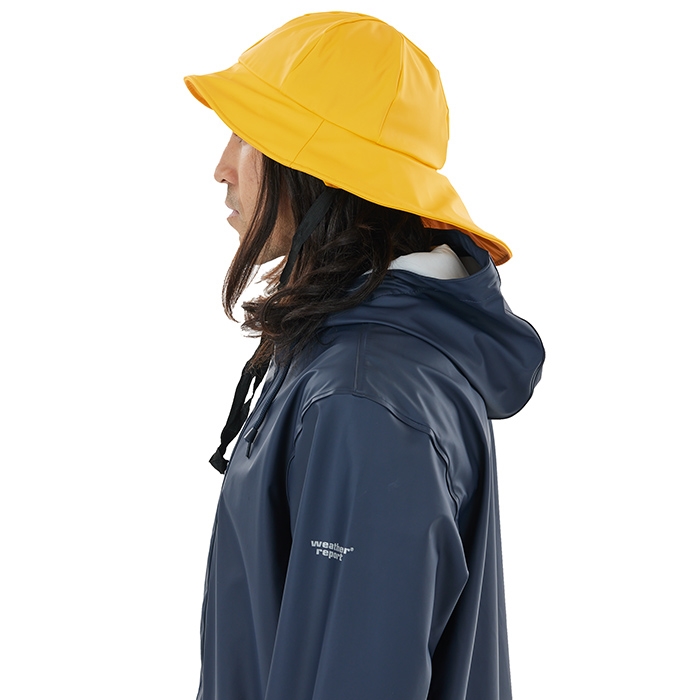 Weather Report Darby   Rain Hat  Golden Rod Unisex Hat