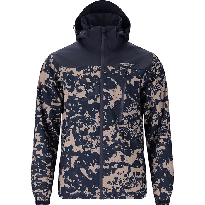 Weather Report Delton   Aop Awg Jacket Herre   Mænd 15000mm  Salute-   Regntøj  Poncho